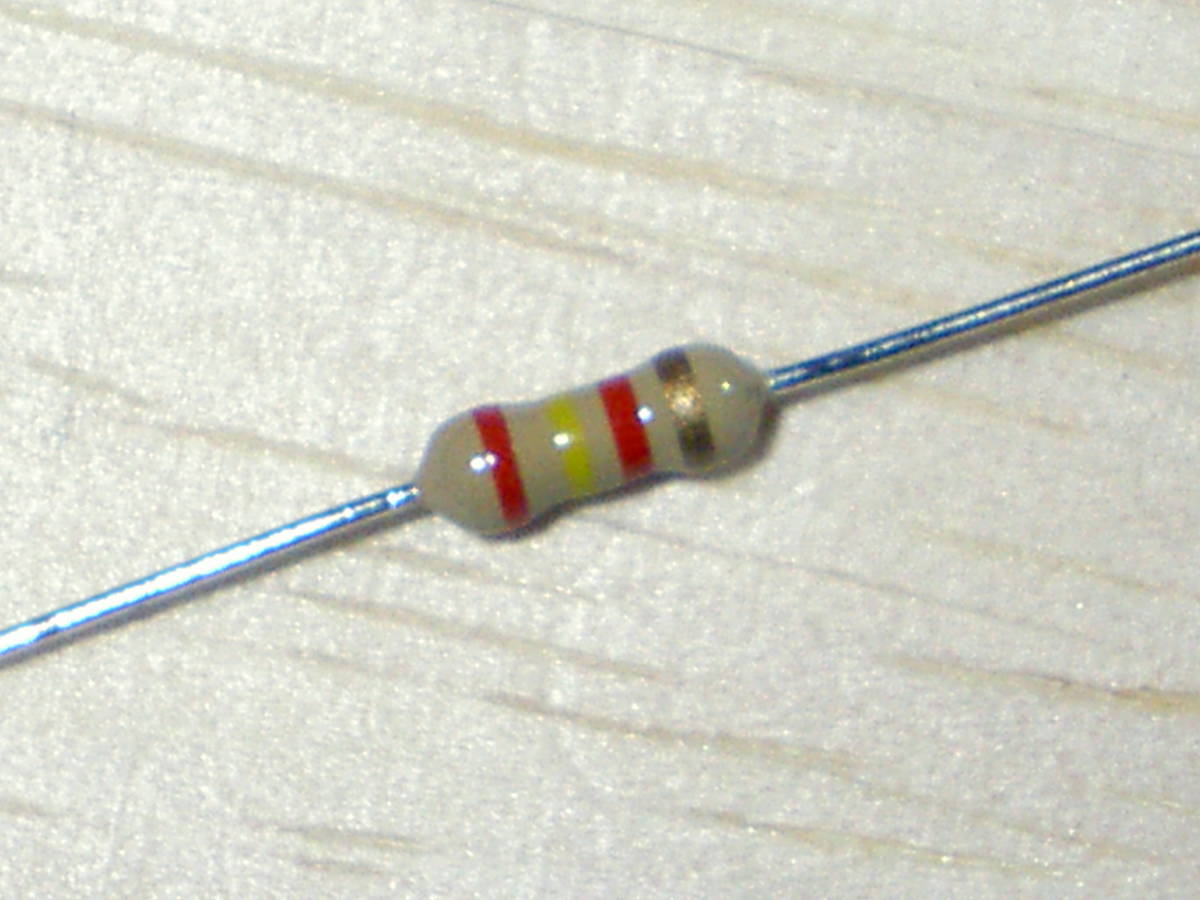 カーボン抵抗 1/4w 2.4kΩ 【1セット30本】拍卖