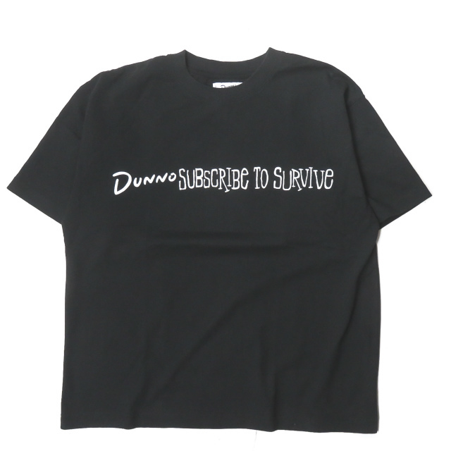 Dunno ダノウ 20SS S.T.S 02 Tee ラスタカラー ロゴTシャツ S ブラック 半袖 トップス g10697拍卖