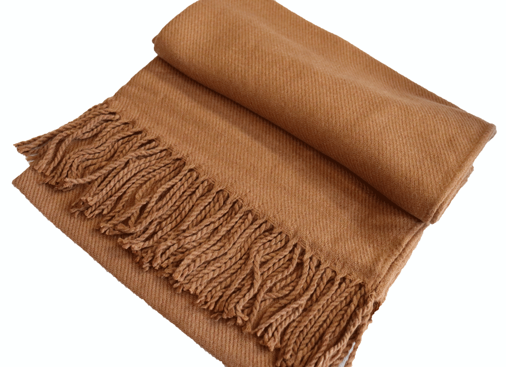 大判ストール マフラー ショール 肌触り抜群 カシミアタッチ 無地 フリンジ付 モカ系 送料無料拍卖