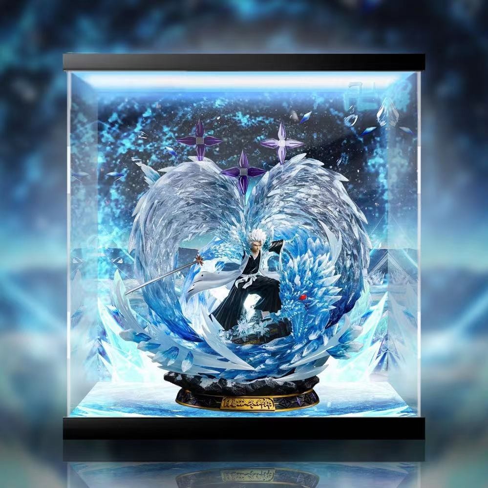 TES TriEagles STUDIO ブリーチ BLEACH 日番谷冬獅郎 Tsume Art HQS スタチュー ☆専用☆ フィギュアケース LED アクリル ショーケース拍卖