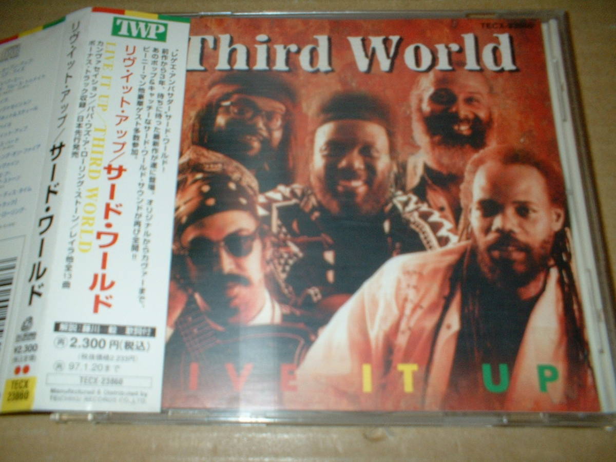【国内CD】サード・ワールド(Third World)/リヴ・イット・アップ (95年作!帯付!全13曲!ステッカー封入)拍卖