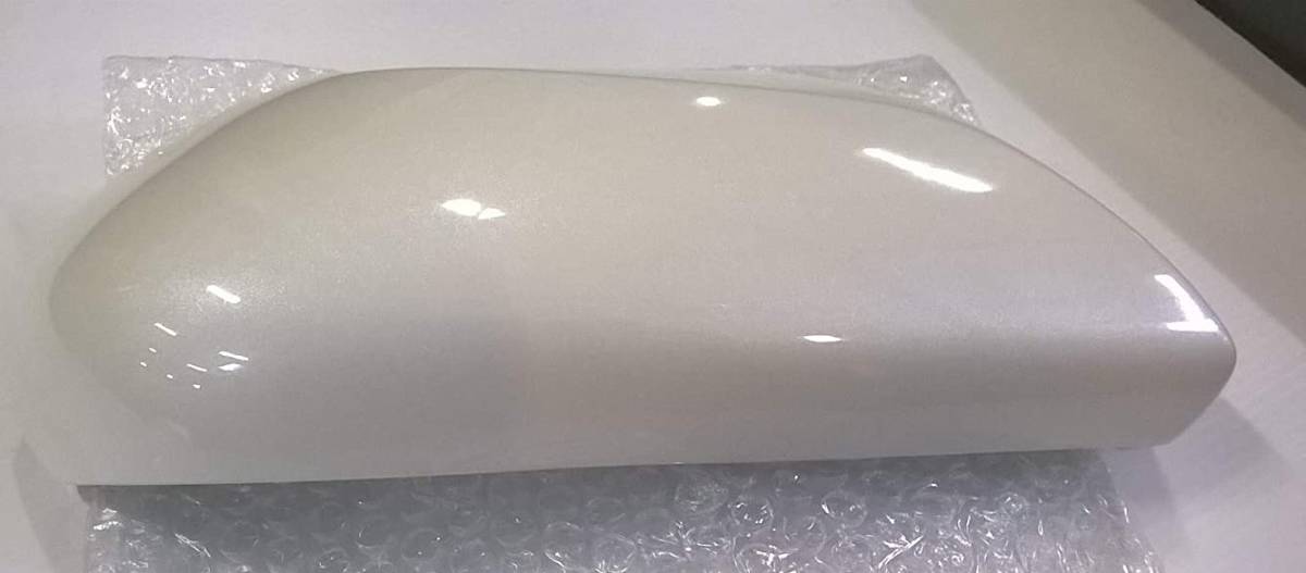 新品 未使用 トヨタ 純正 PRIUS プリウス ZVW50 ZVW51 ZVW55 右 RH ドアミラーカバー パールホワイト拍卖