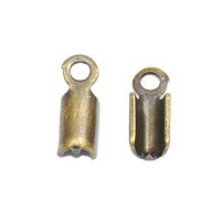 アクセサリーパーツ 金具 カシメ 1.5mm 紐止め 金古美 アンティークゴールド拍卖