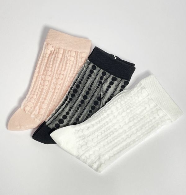 新品 靴下 レディース ソックス 3足セット 春夏 ピンク / ブラック / ホワイト かわいい おしゃれ お洒落 女性 履物 ファッション 小物拍卖