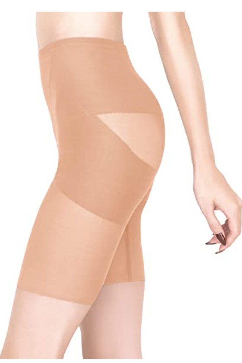 BAMBI WATER スタイルガードル 骨盤 ガードル 着圧 補正下着 お腹 太もも ヒップアップ 産後 レディース ピンクベージュ, Mサイズ 加圧拍卖