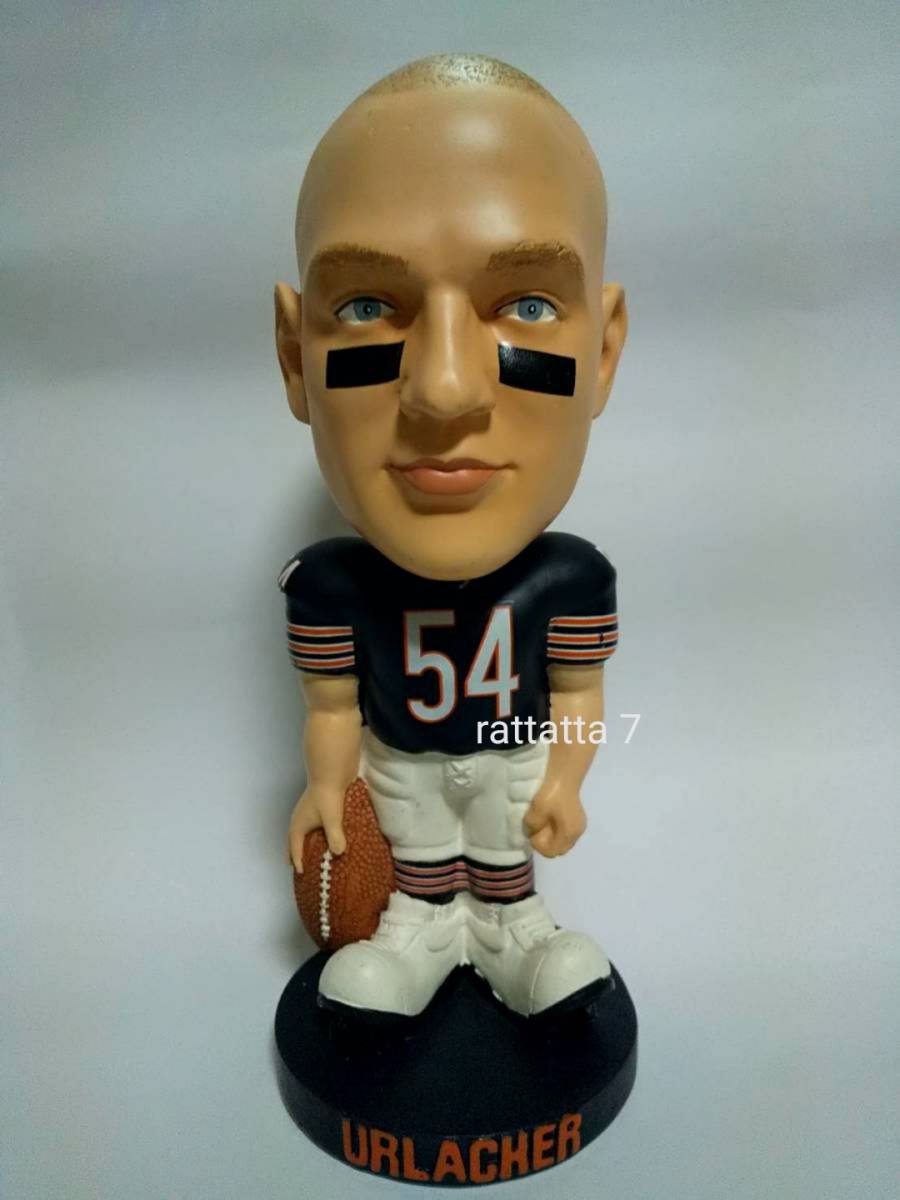NFL☆BRIAN URLACHER☆Chicago Bears☆Bobble Head☆Limited☆ブライアン・アーラッカー☆シカゴ・ベアーズ☆ボビングヘッド☆フットボール拍卖