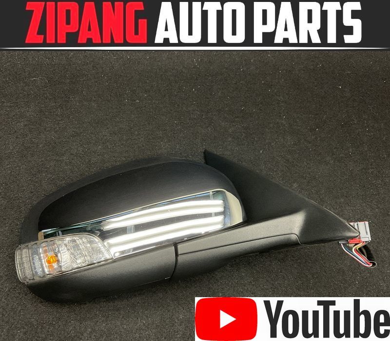 JG004 J51WB ジャガー X 3.0 ソブリン 4WD 右 ドアミラー 電格式/ウインカー/メッキ カバー付 ★動作OK 【動画有り】◎拍卖