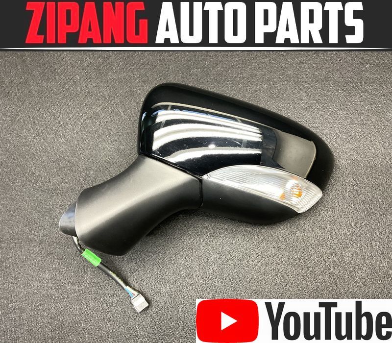 RU004 RM ルノー ルーテシア スポール トロフィー 左 ドアミラー 電格式/ウインカー付 ◆ブラック系 ★動作OK 【動画有り】○拍卖