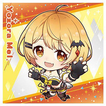 【N-02 夜空メル】『イタジャガ ホロライブ vol.1』 メタリックシール 1枚 hololive VTuber拍卖