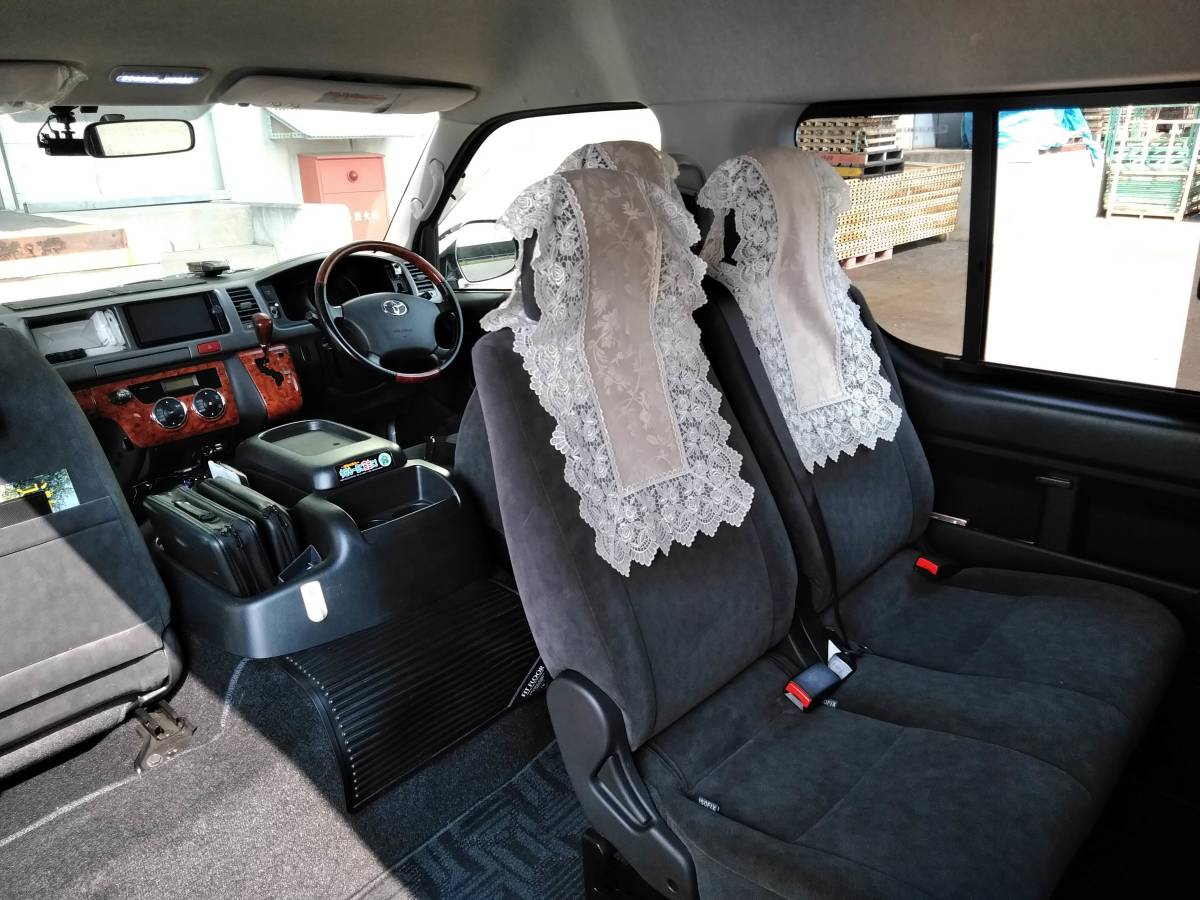 ★★★200系ハイエースワゴンワイド全車種 二列目椅子の回転加工致します★初期型~最終型適応★車検対応★保安基準適合★特許所得拍卖