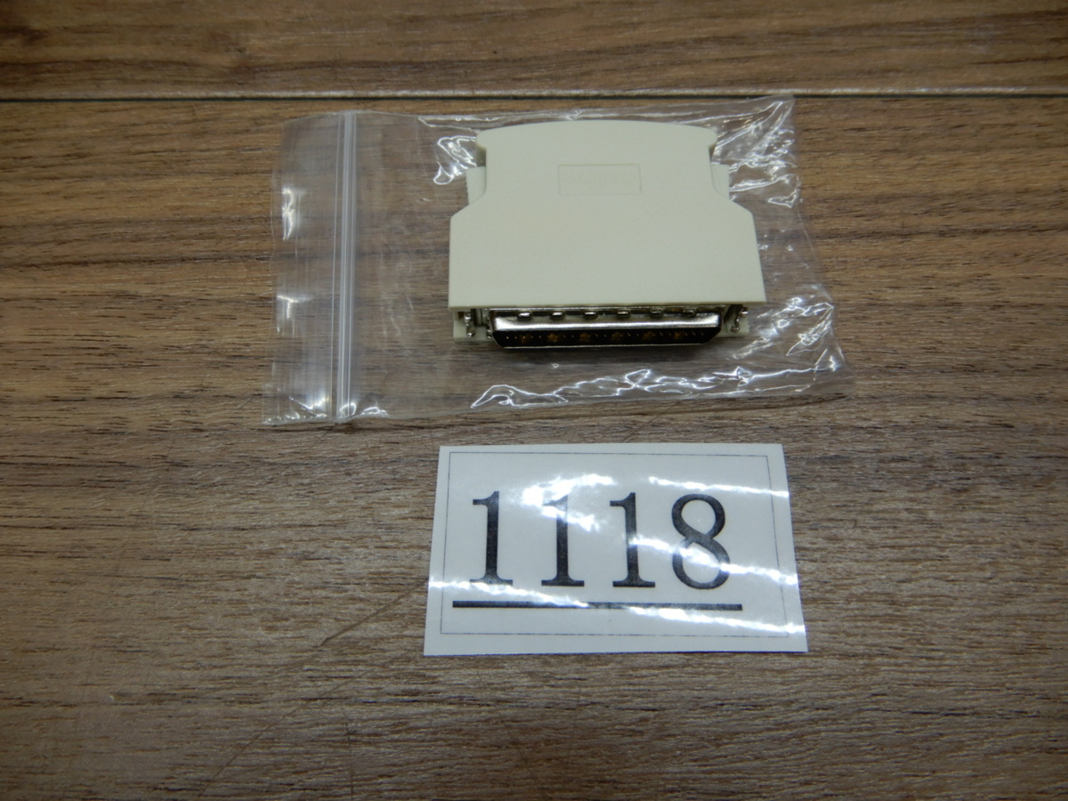 未使用品★ハーフピッチ D-SUB 50ピン 終端 SCSIアダプター★K拍卖
