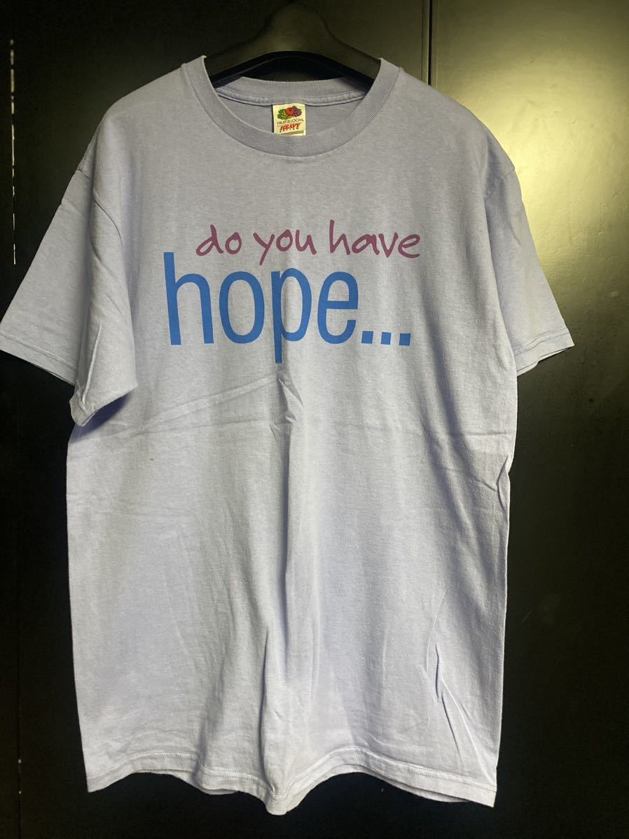 90'S 当時物 HOPE Tシャツ ヴィンテージ サイズL 企業Tシャツ Apple パープル 拍卖