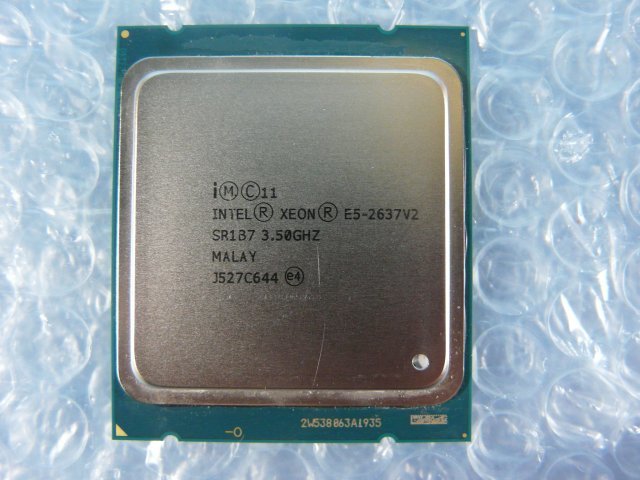 1MXQ // Intel Xeon E5-2637 V2 SR1B7 3.5GHz 4-Core Ivy Bridge-EP S1 Socket2011(LGA) MALAY//IBM System x3550 M4取外//在庫5拍卖