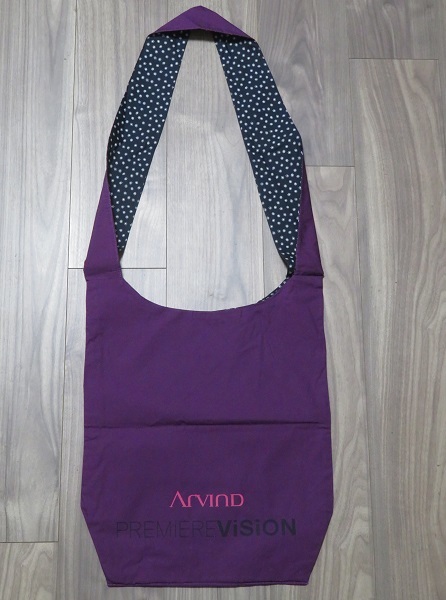 【PREMIERE VISION】パリ素材展示会プルミエール・ヴィジョン リバーシブルショルダートート【非売品・未使用】拍卖