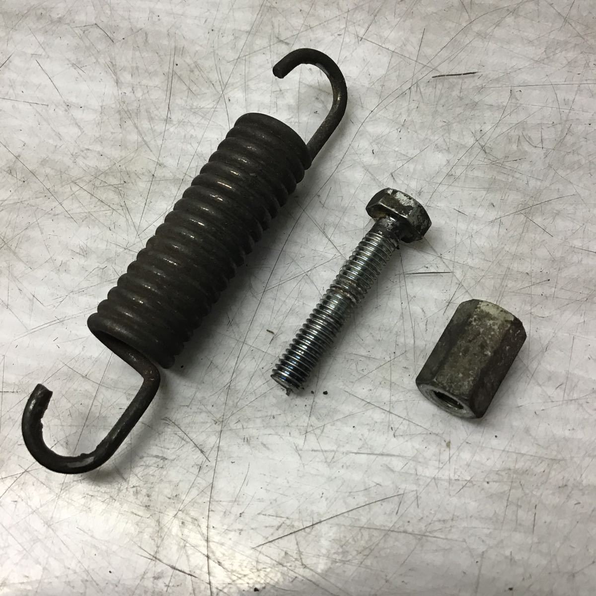 E25-13 スズキ チョイノリ セル付 CZ41A センタースタンド スプリング 純正部品拍卖