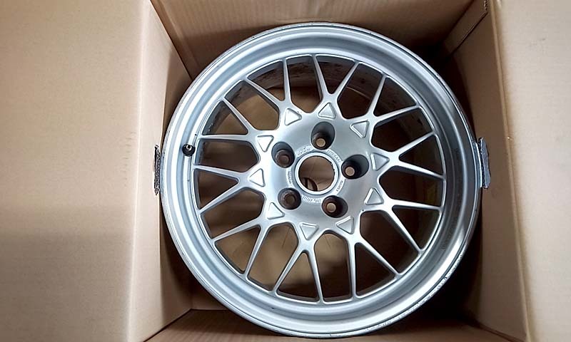 1本のみ★ ステージア RS260 純正 フロント用 17インチ 7J オフセット30 114.3 BBS 鍛造 日産 R32 GTS HCR32 HNR32 流用に オーテック WC34拍卖