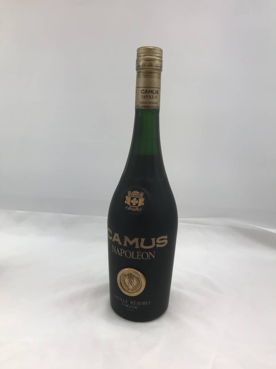 ☆古酒未開栓【CAMUS NAPOLEON】 VIELLE RESERVE COGNAC カミュ ナポレオン コニャック 700ml ♯178380-13拍卖