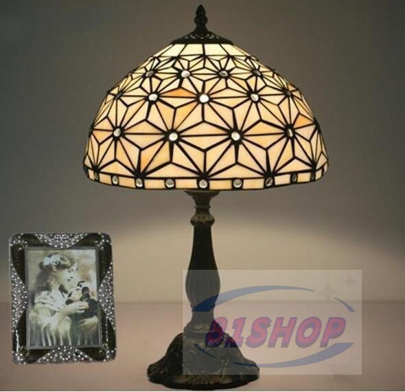 「81SHOP」芸術品★ステンドグラスランプ 卓上スタンド .豪華テーブルランプ 卓上照明拍卖