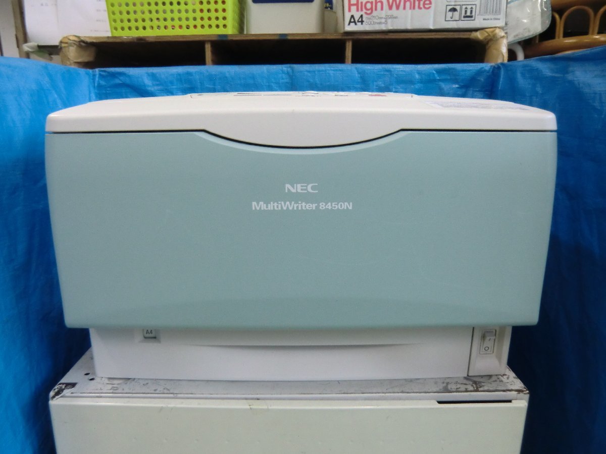 ◆中古レーザープリンタ NEC MultiWriter8450N トナー無し◆拍卖