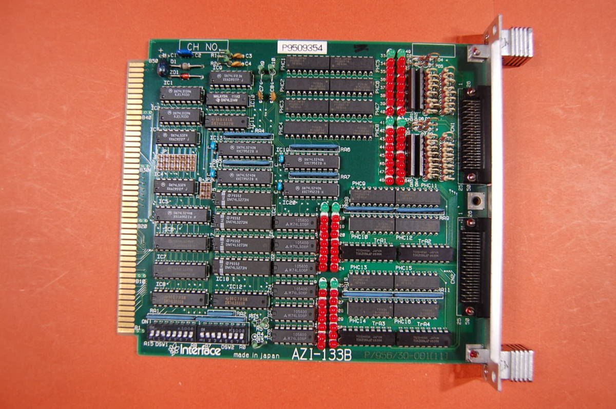 PC98 Cバス用 インターフェースボード Interface AZI-133B 明細不明 動作未確認 ジャンク扱いにて R-118 9354 拍卖