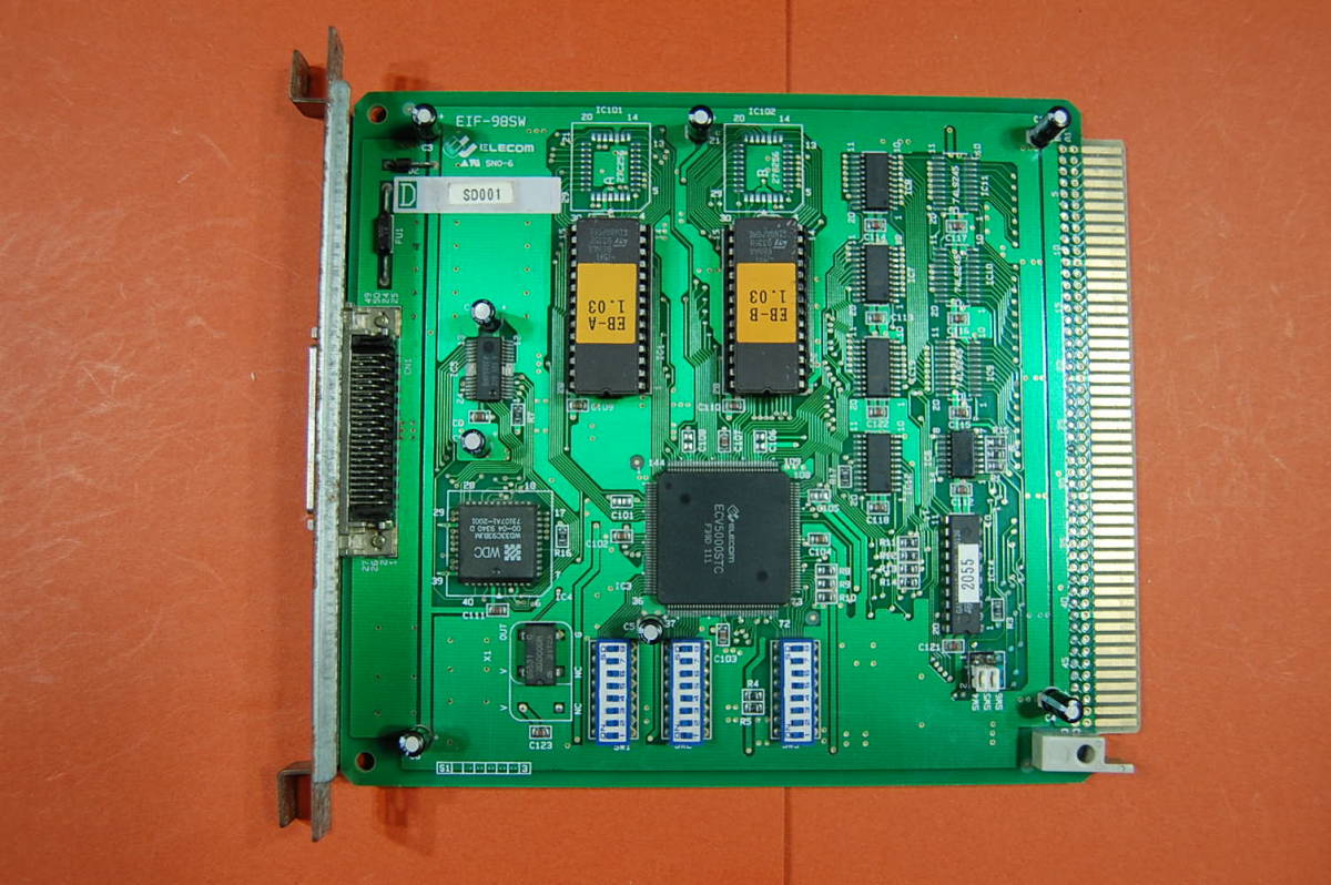 PC98 Cバス用 インターフェースボード ELECOM EIF-98SW SCSI I/F? 動作未確認 現状渡し ジャンク扱いにて R-152 拍卖