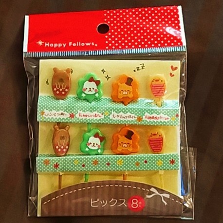 【新品】ハッピーフェロウズ『ピックス』8本入《毎日楽しい!お弁当》拍卖