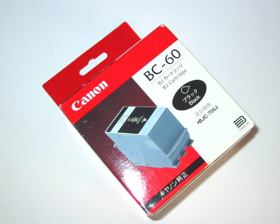 BC-60 キャノン純正インク 新品未開封 BJC-700J拍卖