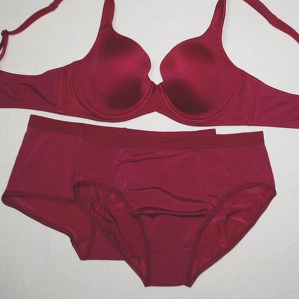 トリンプ B80L ソフトストレッチ モールドブラ&ショーツ2枚拍卖