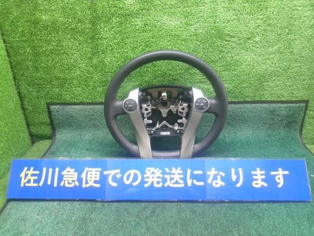 トヨタ プリウス ZVW30 ハンドル ステアリング ステアリングホイール SRSカバー欠品 インフレーター欠品 現状販売 中古拍卖