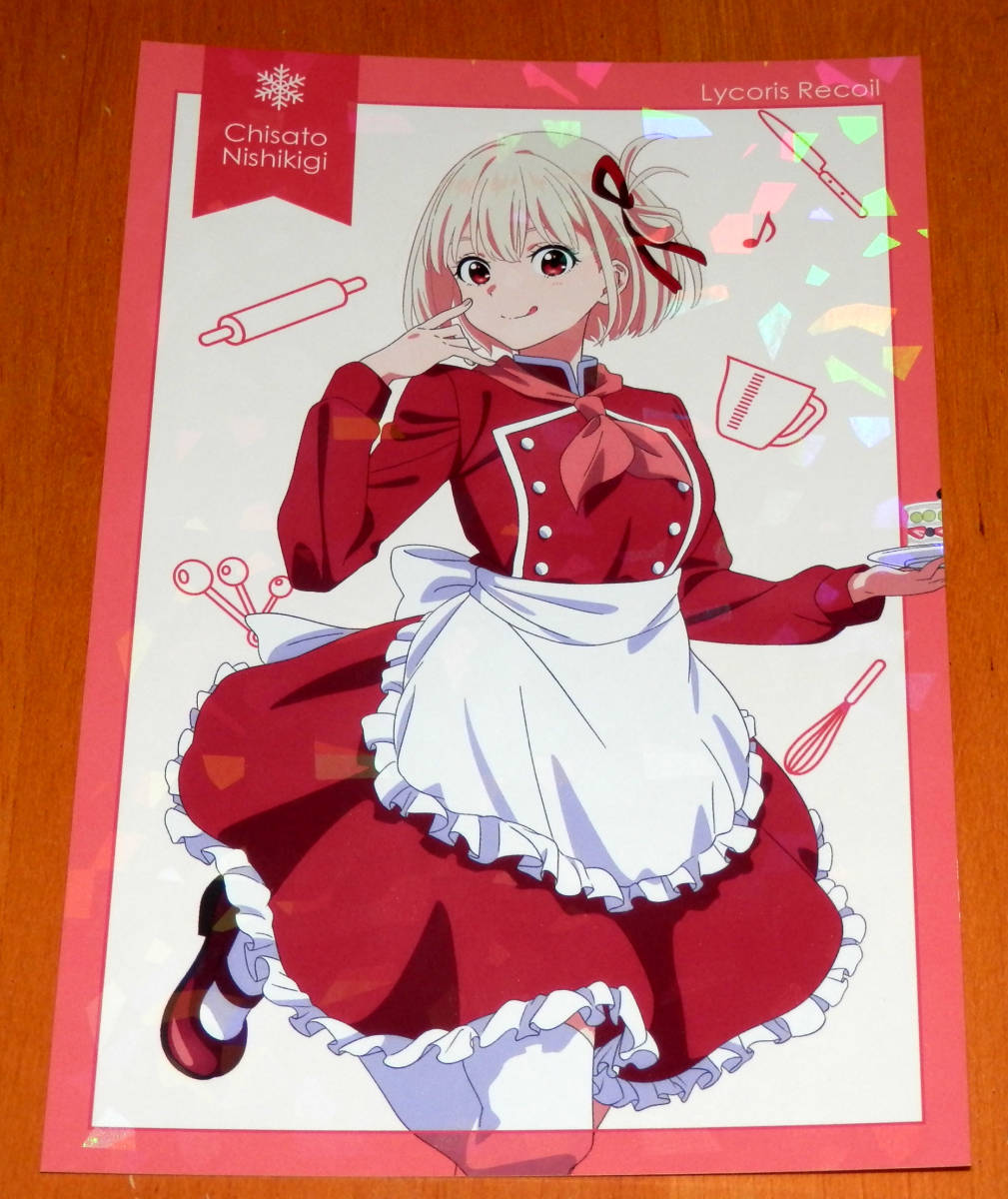 ■リコリス・リコイル White Palette inアトレ秋葉原 ポストカード ホログラム atre 錦木千束 井ノ上たきな拍卖