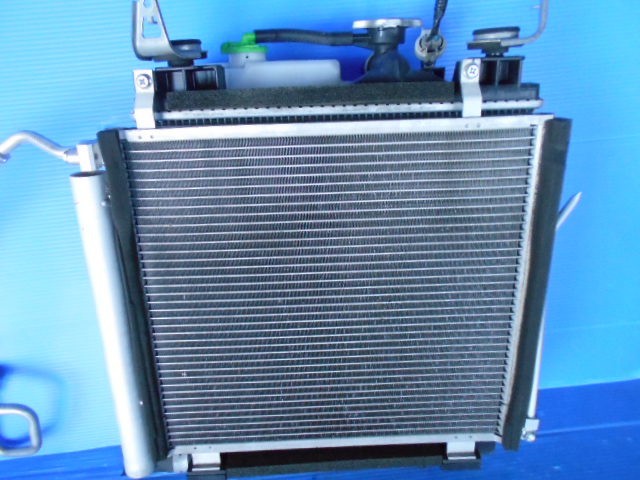 903067 マツダ フレア MJ34S ラジエーター/コンデンサー/ファンモーター セット拍卖