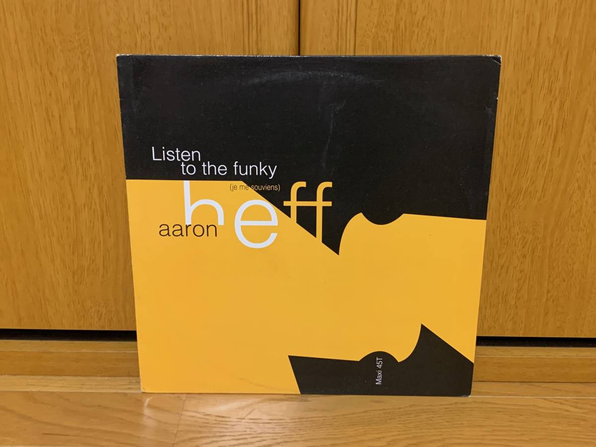 AARON HEFF ♪LISTEN TO THE FUNKY FRA オリジナル拍卖