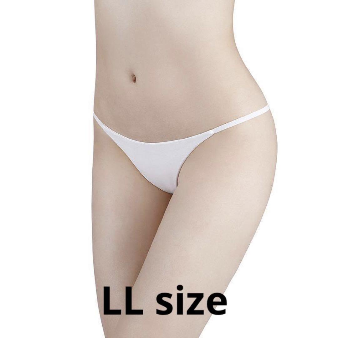 N-25C.set割 コットンTバックショーツ レディース ホワイト LL拍卖