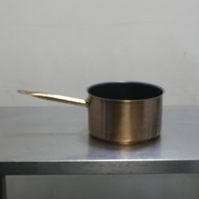 3 EBM 18-8 プロシェフ IH対応 深型 片手鍋(蓋無) 22cm テフロン 柄21cm 深125mm 4.7L 1.4kg 厚0.7mm拍卖