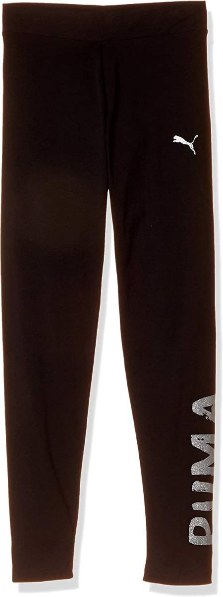 【KCM】Z-puma-425-140★展示品★【PUMA/プーマ】ジュニア レギンス ALPHA ガールズ 582745-01 ブラック サイズ 140拍卖