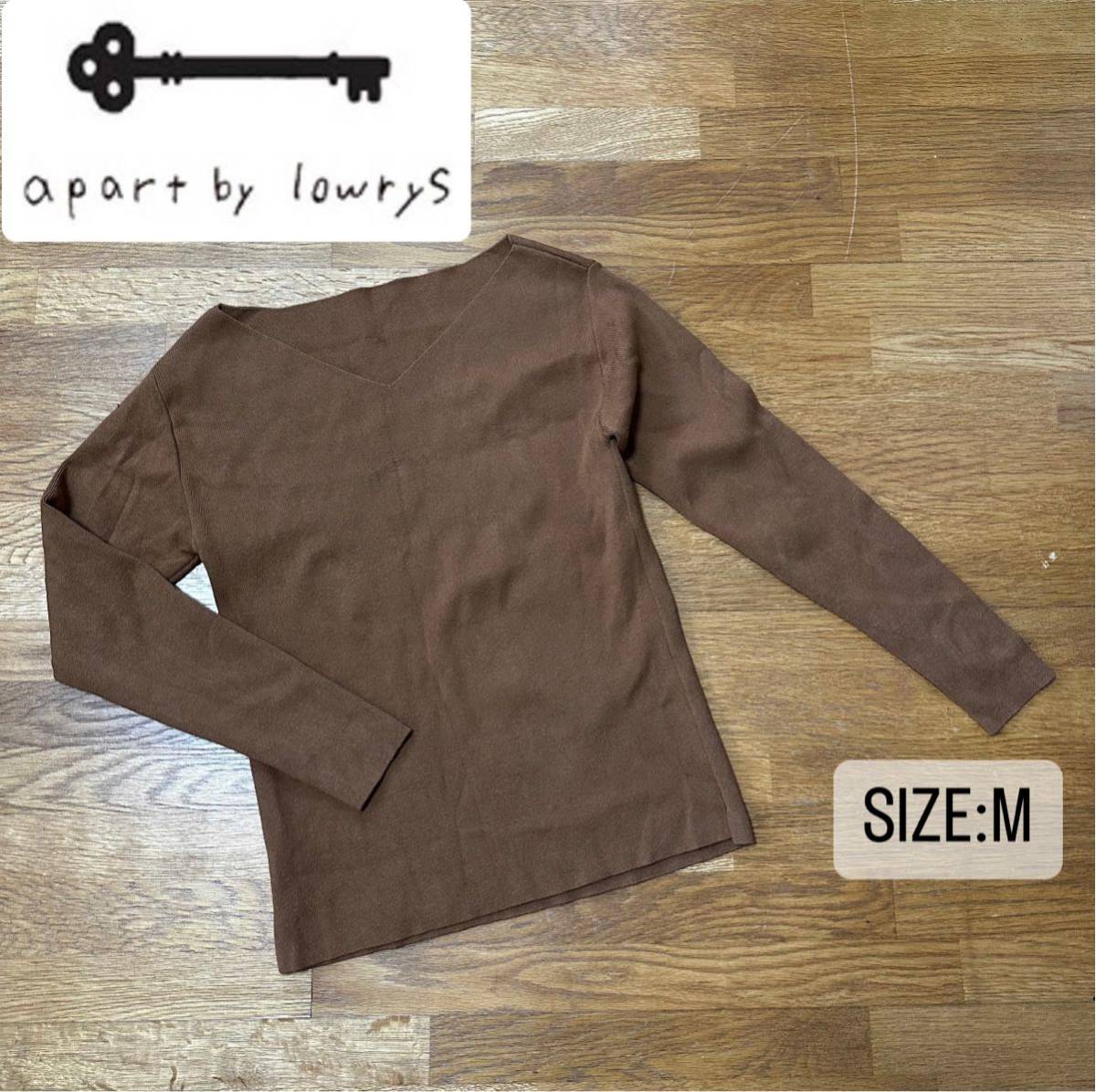 アパート バイ ローリーズ 長袖カットソー Mサイズ拍卖