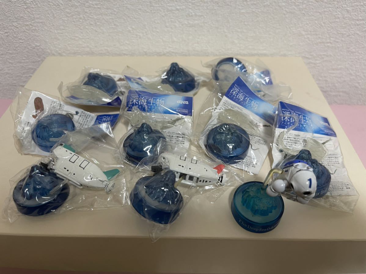 その3 まとめ 深海生物 蓄光など フィギュア ボトルキャップ 海洋生物拍卖
