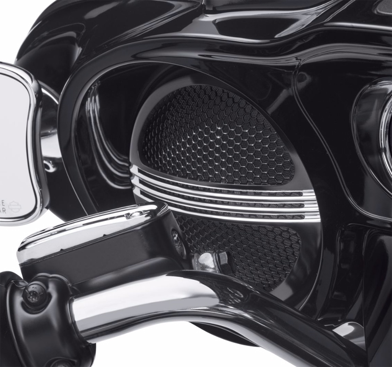 H-D純正OP ディファイアンス フロントスピーカートリム 検 ハーレー ツーリング 14-22 ストリートグライド エレクトラグライド CVO 拍卖