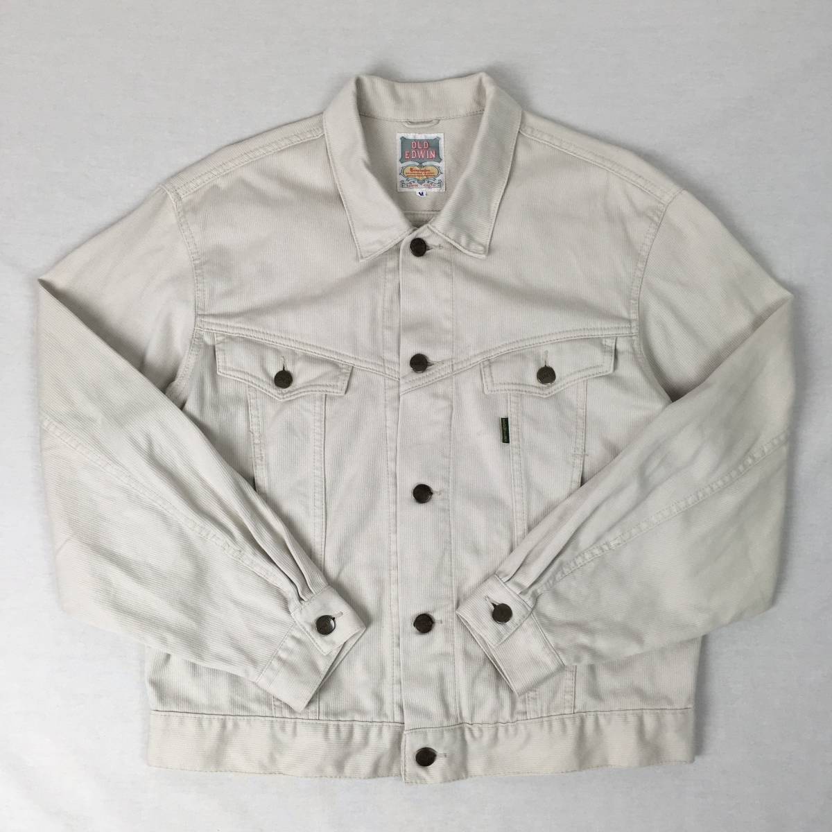 EDWIN エドウィン OLD EDWIN 5685-16 ピケ ジャケット ジージャン Mサイズ拍卖