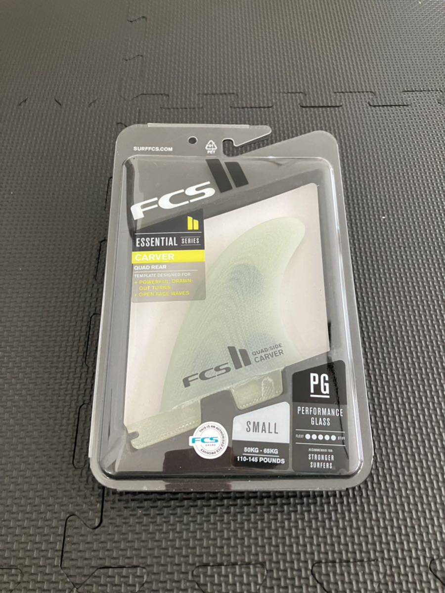 fcs2 carver side bytes ロングボード サイドフィン S サイズ カーバー performance glass PG clr拍卖