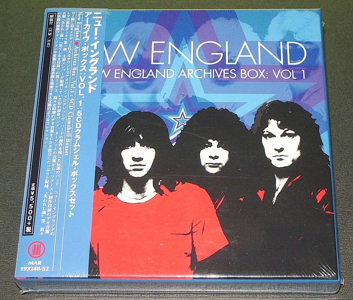 即決特典あり!! ◇'19国内盤 新品未開封◇ New England - The New England Archives Box: Vol 1 - 5CDクラムシェルボックスセット拍卖