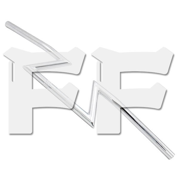 25mm ハンドルバー Zバー ハーレー ヤマハ ホンダ スズキ カワサキ..など オートバイ バイク 汎用 メッキ 新品拍卖