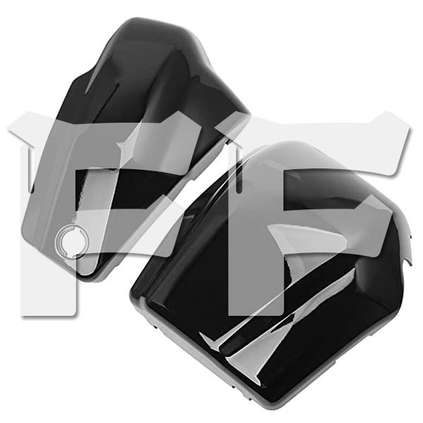 送料無料● ヤマハ YAMAHA Dragstar Vstar XVS1100 1999-2011 バッテリーカバー フェアリングカバー ブラック 左右組 新品拍卖