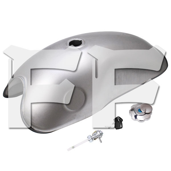 オートバイ ホンダ スズキ ヤマハ など.. 750 CB400 XJR400 未塗装 ガソリンタンク 10L 2.6GAL カフェレーサー 新品拍卖