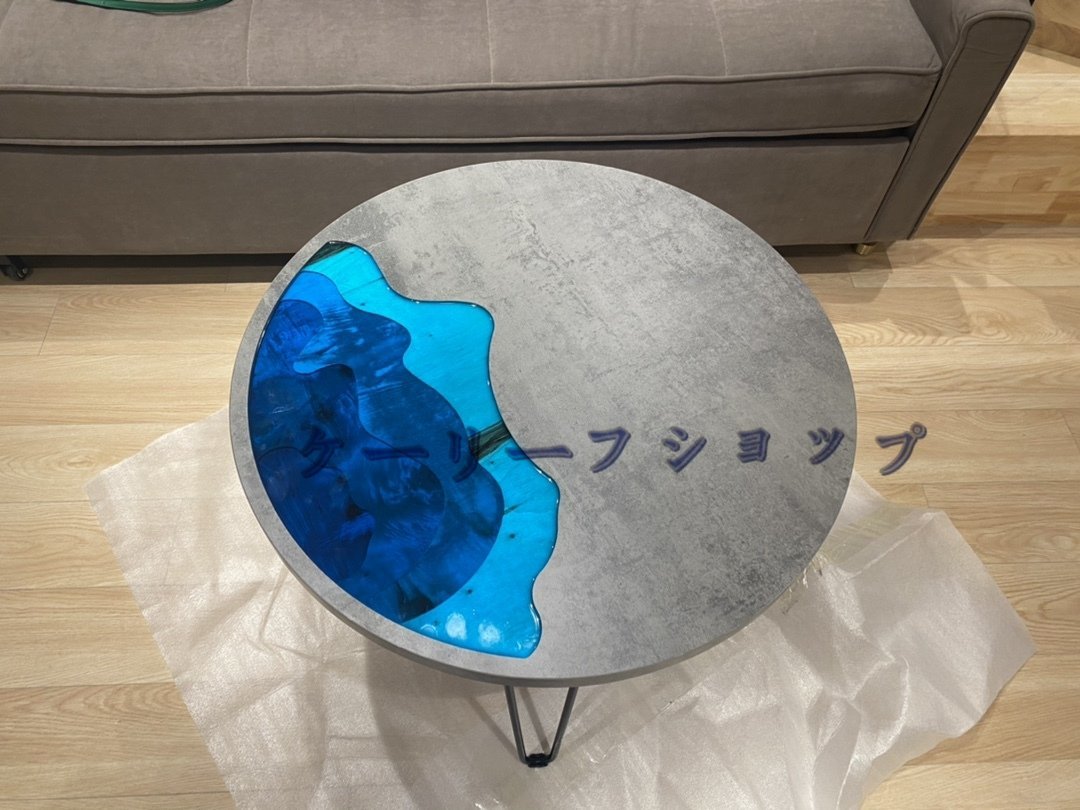 【ケーリーフショップ】円形テーブル 机 リバーテーブル リバー テーブル コーヒーテーブル拍卖