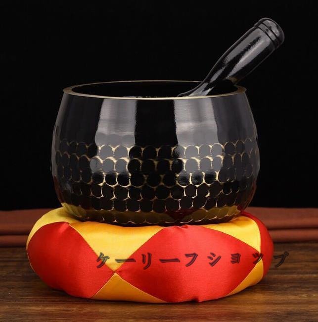 【ケーリーフショップ】おりん12寸●仏具 りん棒と座布団付き●直径30cm3.5Kg● 磬子 きんす けいす拍卖
