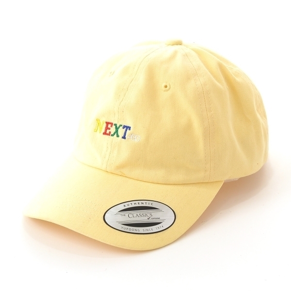 ●278344 430 FOURTHIRTY フォーサーティー ●帽子 キャップ NEXT メンズ イエロー 無地拍卖