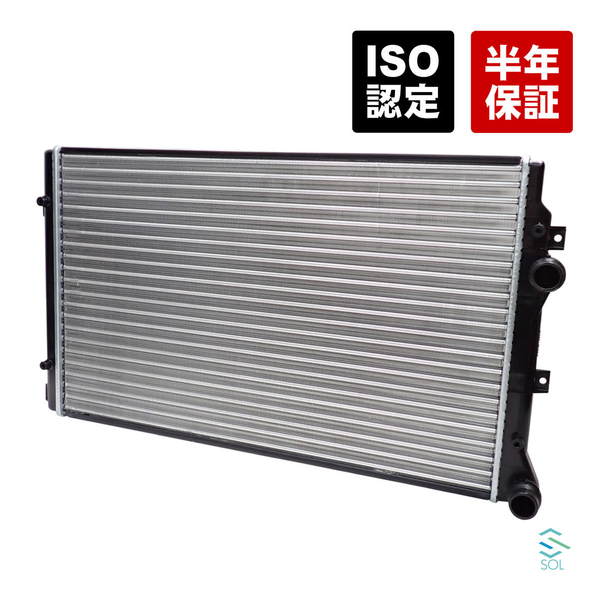 VW ビートル(5C1 5C2 5C7 5C8) CC B7(358) イオス(1F7 1F8) ゴルフ6(5K1 AJ5 517) ラジエーター ラジエター 1K0121253BB 1K0121253AA拍卖