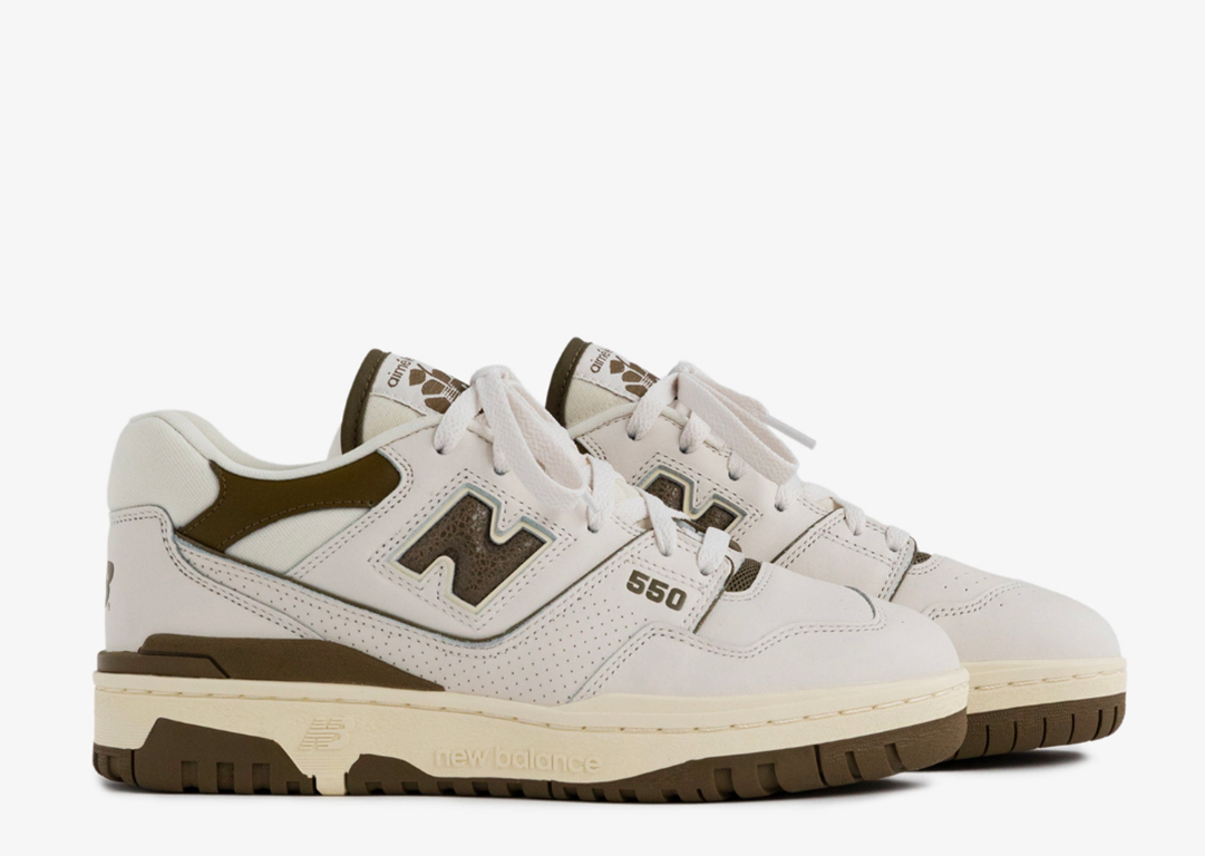 Aime Leon Dore / NB P550 Basketball Oxfords OLIVE SIZE 28拍卖