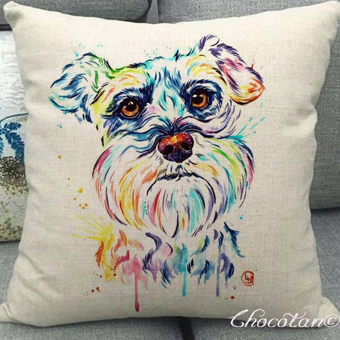 【送料無料】シュナウザー F1 クッションカバー【新品】拍卖